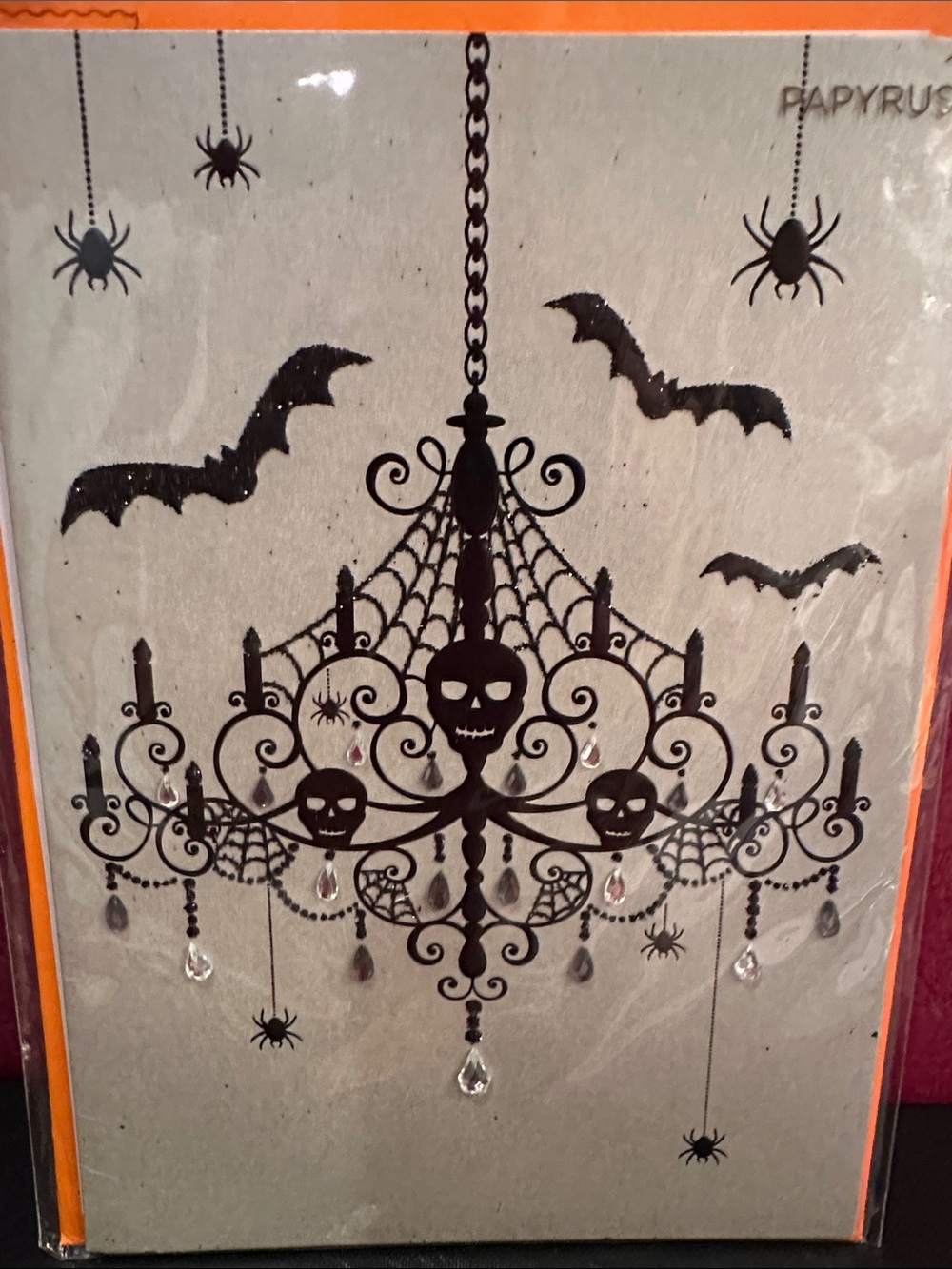 PAPYRUS Halloween Party Decorations cards set– Orange and Black - Picture 3 of 7